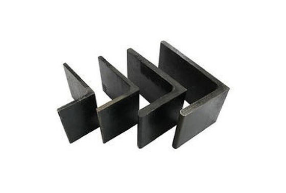 Borda lisa série Q195-Q420 leve AISI 1045 aço laminado a quente em ângulo igual barra de ferro tamanho 250x250x25 para portões principais