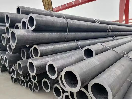 Tubos sem costura não oleados de aço carbono ASME B36.10 MS Tubos para usos industriais