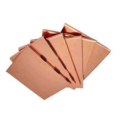 Folha de cobre de alta pureza 99,9% para aplicações decorativas e arquitetônicas