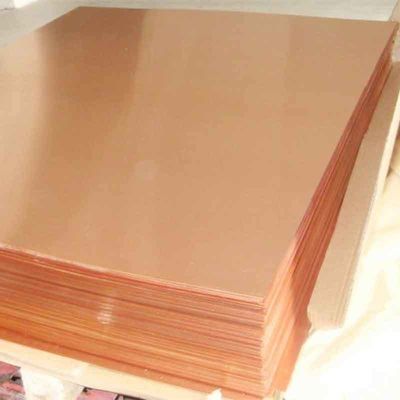 Folha de cobre de alta pureza 99,9% para aplicações decorativas e arquitetônicas