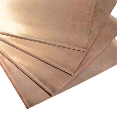 JIS ASTM DIN EN ISO Standard Copper Grade 99.99 Chapa de cobre puro para o seu negócio de fabricação