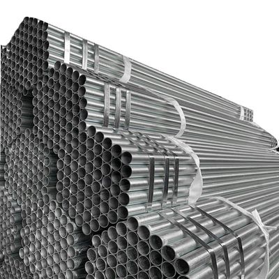 API Certificado Q235 Galvanizado Tubo de gás sem costura preto para ferro fluido 18mm espessura superfície galvanizada a quente