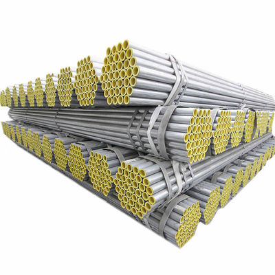 API Certificado Q235 Galvanizado Tubo de gás sem costura preto para ferro fluido 18mm espessura superfície galvanizada a quente