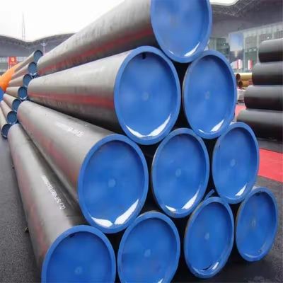Técnica ERW Tubos de aço carbono sem costura para serviço de líquidos API 5ct J55 4.5 1.8m Técnica de faturamento por peso real