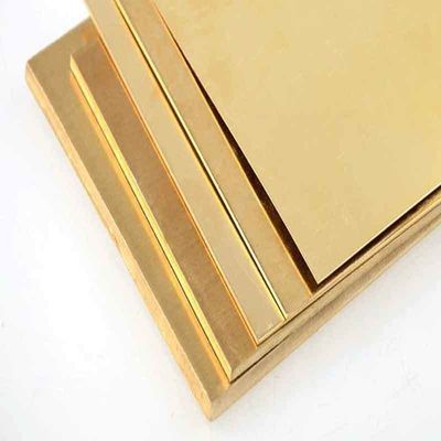 Folha de cobre de 99,9% de latão para necessidades de processamento suave e consistente
