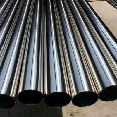 ASTM Standard SS347h Tubo redondo de aço inoxidável anticorrosivo para materiais de construção e sistemas de tubulação industrial