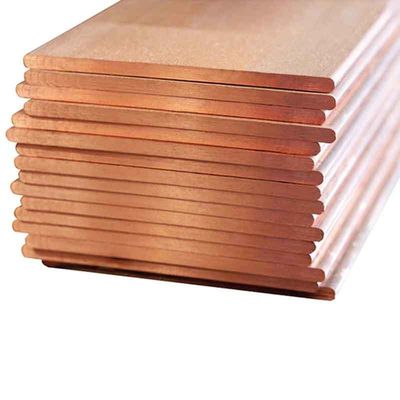 Folha de cobre de espessura de 1 mm, 5 mm e 10 mm para construção em latão em C17200 C17500 C5191