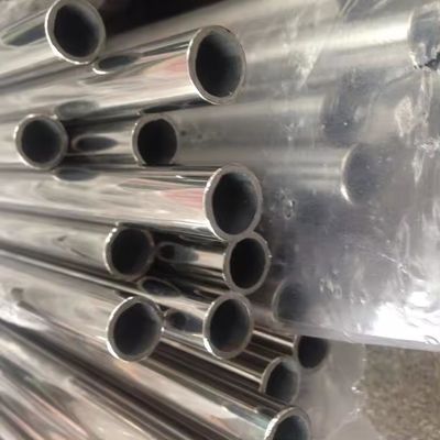 2mm ASTM 316ti 321 310s 2B Superfície de acabamento de aço inoxidável Tubo redondo sem costura Linha de produção completa com 2