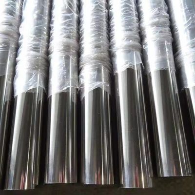 2mm ASTM 316ti 321 310s 2B Superfície de acabamento de aço inoxidável Tubo redondo sem costura Linha de produção completa com 2