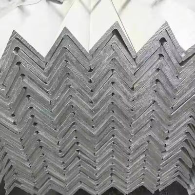 Grau de construção Q195-Q420 Série galvanizado a quente Barras de aço planas e de ângulo L com buraco 50x50x10 S235JRG