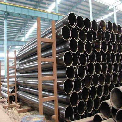Tubo de ligação de aço e carbono sem costura de alta pressão de 48 polegadas para processamento de solda