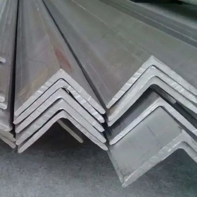 Material de ferro cortado por ângulo SS301 SS304 Superfície de barra de ângulo igual BA/2B/NO.1/NO.3/NO.4/8K/HL/2D/1D para construção estrutural