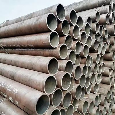 23mm JIS G3429 Tubo sem costura para equipamento de tratamento térmico Estrutura de tubo 34CrMo4 CS Materiais caldeira Tubo de aço sem costura