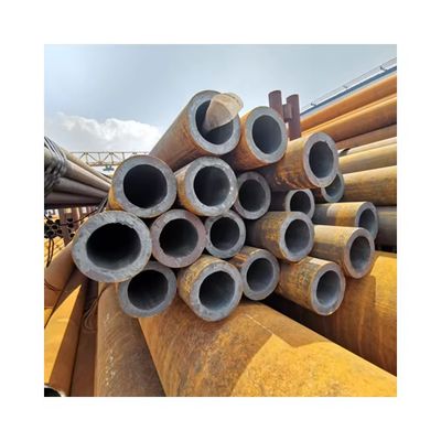 12M comprimento laminado a quente ASTM 335 p5 56 polegadas tubo de cilindro de gás de aço carbono sem costura para aplicações de alta temperatura