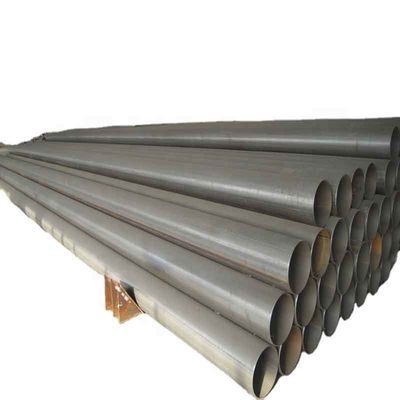 Tubo sem costura e óleo Astm A53 A106 ms Tubo de aço preto sem costura com ligeiramente oleado laminado a quente