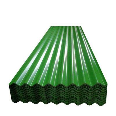 Serviço de Processamento de Descolagem de 18 Gauge Color Coated PPGI PPGL Chapa de aço Corrugada telhado de telhado para a resistência Chapa de aço