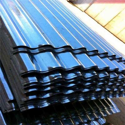 Serviço de Processamento de Descolagem de 18 Gauge Color Coated PPGI PPGL Chapa de aço Corrugada telhado de telhado para a resistência Chapa de aço