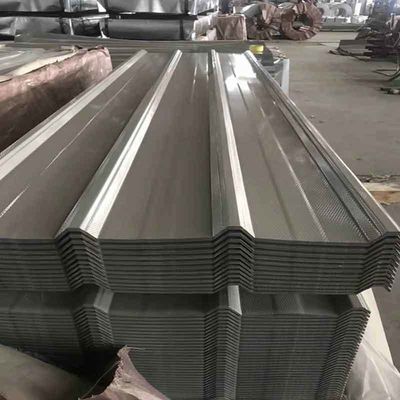 Serviço de Processamento de Descolagem de 18 Gauge Color Coated PPGI PPGL Chapa de aço Corrugada telhado de telhado para a resistência Chapa de aço