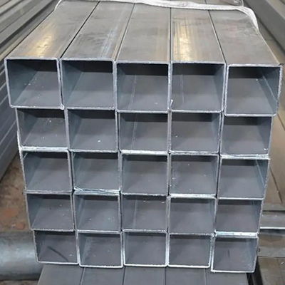 Tubo de tubos quadrados de engenharia de precisão Tubos de aço inoxidável quadrado 20x20 304 aço sem costura para prateleira de parede