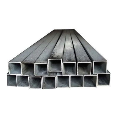 Tubo de fluido 2x2 Tubos quadrados de aço inoxidável polido com desenho de rolos a frio