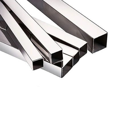 Tubos sem costura de carbono para serviço de processamento de perfuração 304 316l 1x2 retângulo linha de cabelo acabamento tubo quadrado de aço inoxidável