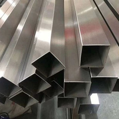 Tubo de aço sem costura 202 Quadrado Tubo redondo de aço inoxidável retangular com grau 304 316L