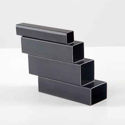 2x2 SMLS sem costura API 5CT tubo de aço oculto tubo de tubulação quadrada de aço carbono com comprimento personalizado e no padrão ASTM