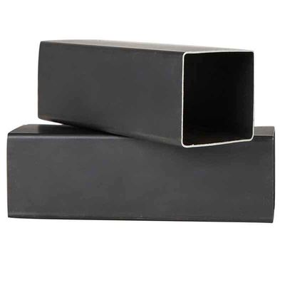 2x2 SMLS sem costura API 5CT tubo de aço oculto tubo de tubulação quadrada de aço carbono com comprimento personalizado e no padrão ASTM