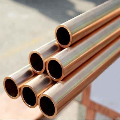 990,9% cobre níquel sch xs tubos de aço de condução hidráulica sem costura para ar condicionado tubos de cobre puro a preços acessíveis