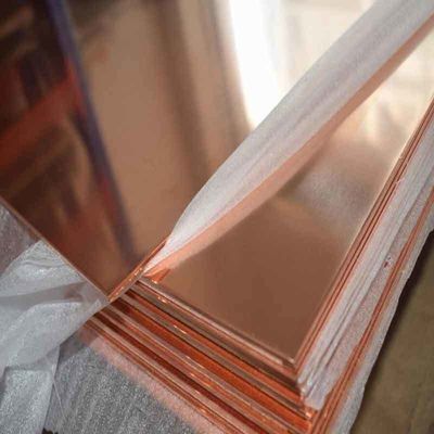 Folha de cobre de espessura de 1 mm, 5 mm e 10 mm C17200 C17500 C5191 com serviço de processamento de dobra