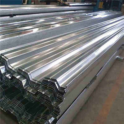 Folha corrugada de aço galvanizado de carbono certificada Q235B KS para telhado Construção estrutural comprimento 3601-3660mm