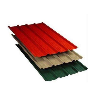 AZ61-AZ90 revestimento de aço galvanizado corrugado pré-pintado PPGI folha para 901-1000mm largura telhado de zinco