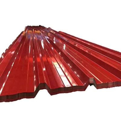 AZ61-AZ90 revestimento de cores personalizadas pré-pintadas galvanizadas folha de chapa corrugada folhas de telhado de bobina