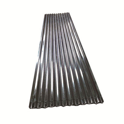 Decoiling 0,4mm 24 Gauge Galvanizado 4ft x 16ft 35 Chapas de ferro chapas de aço ondulado azulejos de aço balançar telhado telhado painéis metálicos