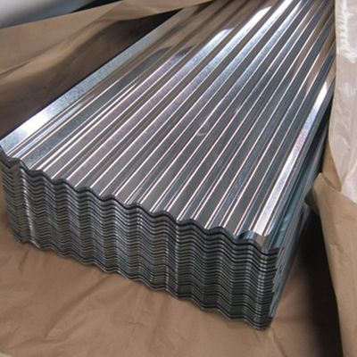 Tratamento de passivação Chapa revestida de zinco Telhado de construção Telhado galvanizado Chapa de aço ondulado