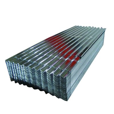 Tratamento de passivação Chapa revestida de zinco Telhado de construção Telhado galvanizado Chapa de aço ondulado
