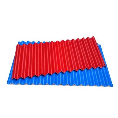 Serviço de Processamento de Punção GI Chapa de aço ondulado Chapa de metal galvanizado para material de cobertura