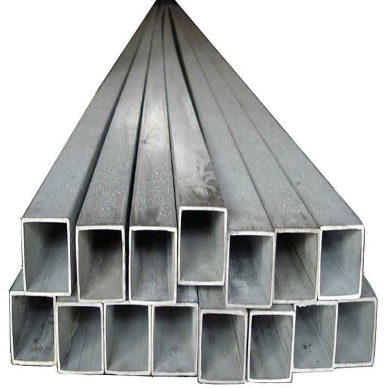 Tubo de carbono padrão ASTM 4x4 preto MS Tubo de aço quadrado 1,5 mm de espessura para materiais de construção