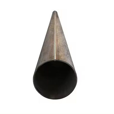 Tubo de aço soldado de 6 metros tubo redondo de aço carbono soldado tubo Q235 Q275 Q345 ERW tubo de ferro oleado ou não oleado ligeiramente oleado