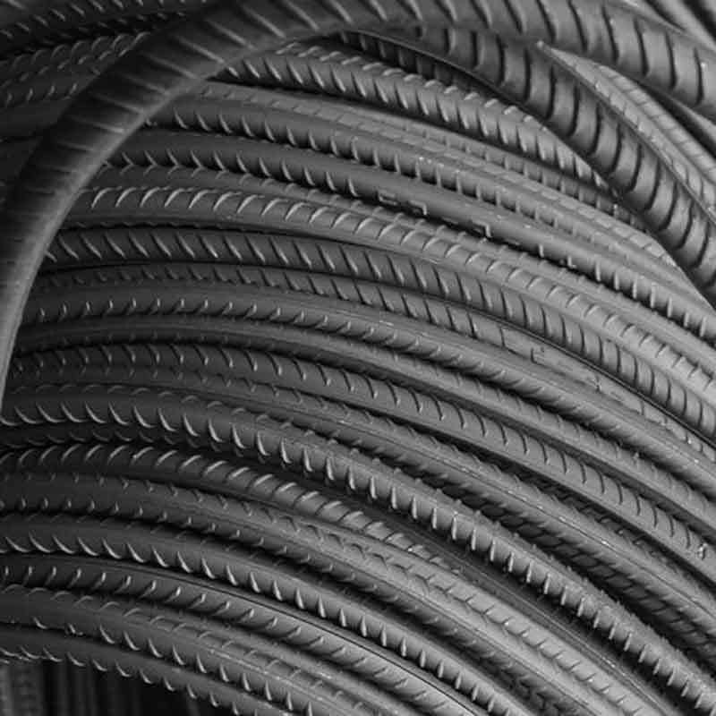 HRB335 Rebar de aço de reforço de alto carbono deformado para construção de pontes e construção de aplicações principais