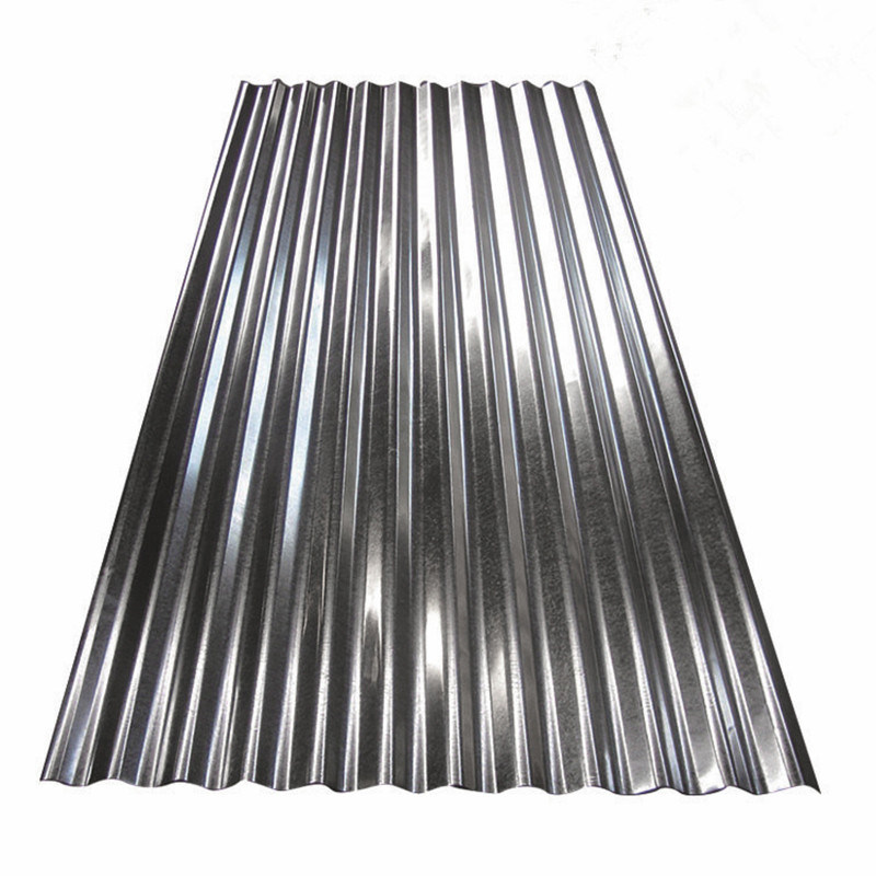 Certificado JIS Q195 Q235 Chapas de aço galvanizado corrugado revestido de cor telhado chapa de casa quadro material de travessia do telhado