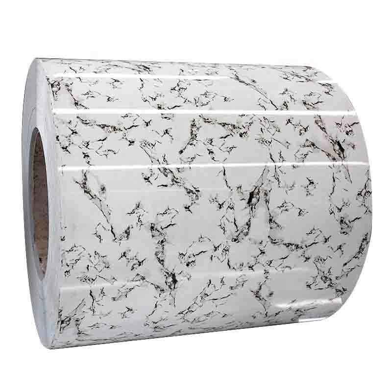 ISO9001 Certificado Zhongyu Flower PPGI Prime Coils Chapas de telhado com aço galvanizado pré-pintado em todas as cores RAL