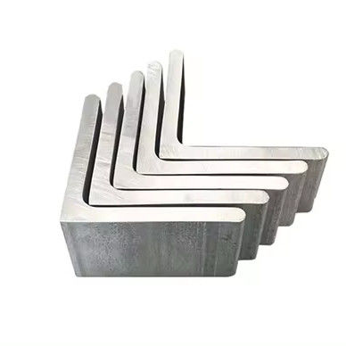 Série 400 75x50mm 316l Linha de ângulo de aço inoxidável Estrutura de barras de ângulo de aço para superfícies de construção HL