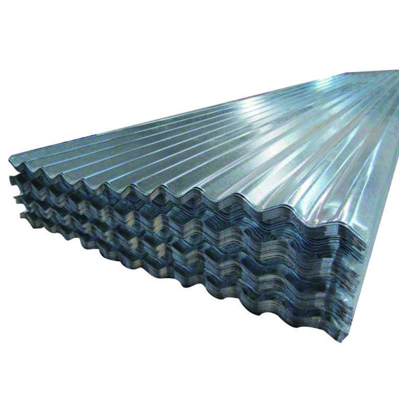 Folha de telhado galvanizada AZ10-AZ29 Lata laminada a frio de estanho de zinco corrugado Folhas de aço marinho Preços por folha Folha de placas de estanho