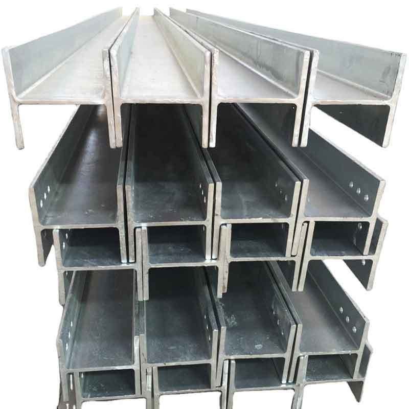 H Beam Astm A36 Carbon Hot Rolled Prime Structural Steel Galvanized Steel H Beams para construção Espessura da teia 6mm-16mm