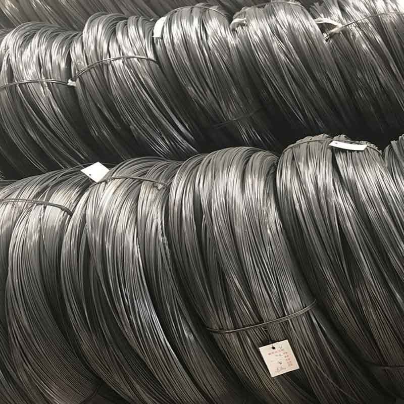 Zhongyu 82b Arame de aço de moagem de alto carbono Diâmetro personalizado Malha de gabião tecida fosfatada desenhada Arame galvanizado de baixo carbono