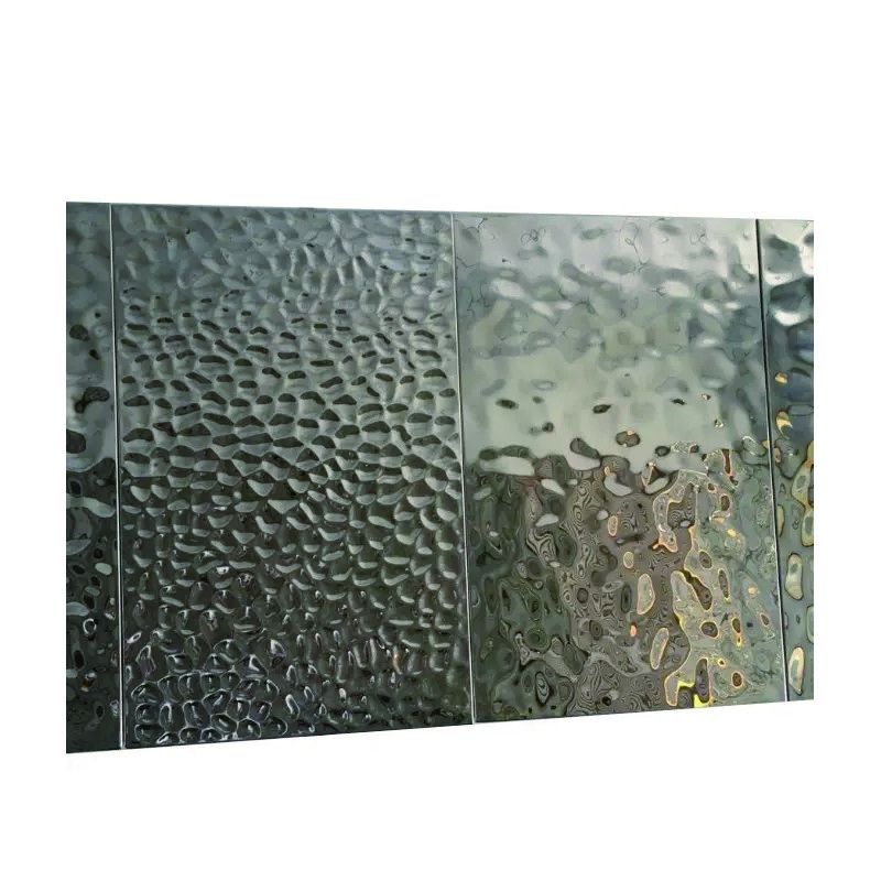 304 420 SUS316 Folhas onduladas de aço inoxidável marteloadas laminadas a quente laminadas a frio Técnica n.o 3 de acabamento de superfície Gênero do produto