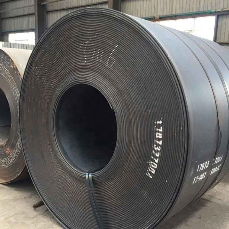 Reboques de chapa de aço com baixo teor de carbono laminados a quente SPCC C67S Q235NH para comprimento do material de construção