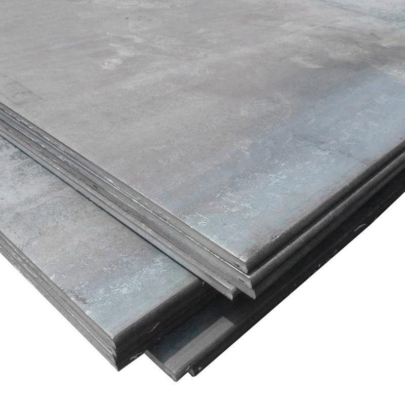 Folha plana ASTM padrão laminada a quente A36 S235 S275 S355 1075 Folhas de aço carbono para caldeiras de contentores de navios