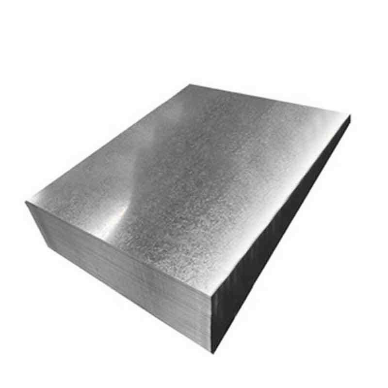 Chapa de aço galvanizado laminada a quente Z121-Z180 q235 Chapa de aço carbono revestida por zinco Ss400 Q235b A36